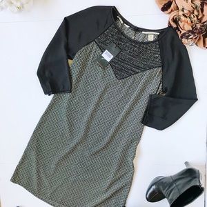 Maison Scotch smokcked front yoke dress